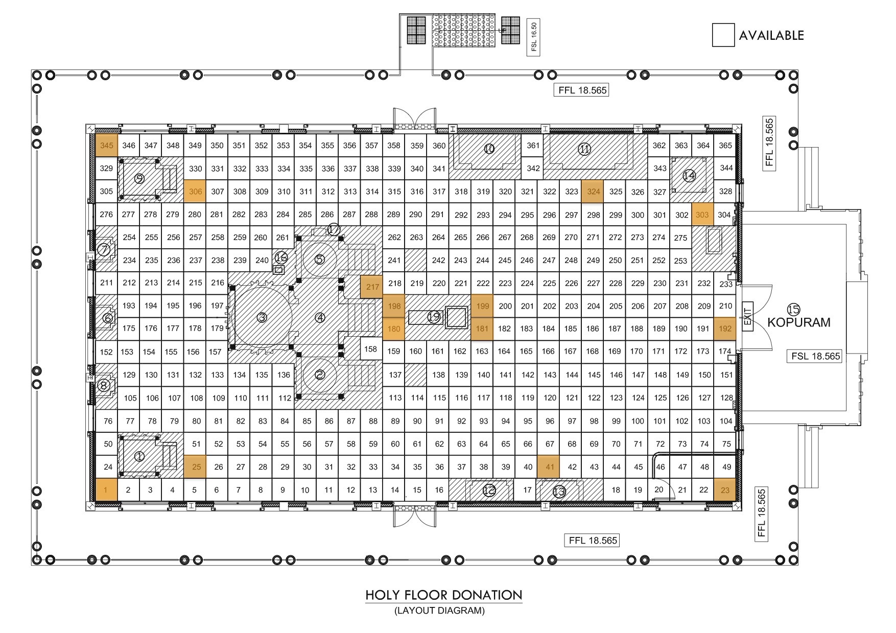 Holy Floor area
